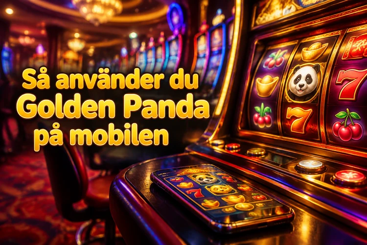 Så använder du Golden Panda på mobilen