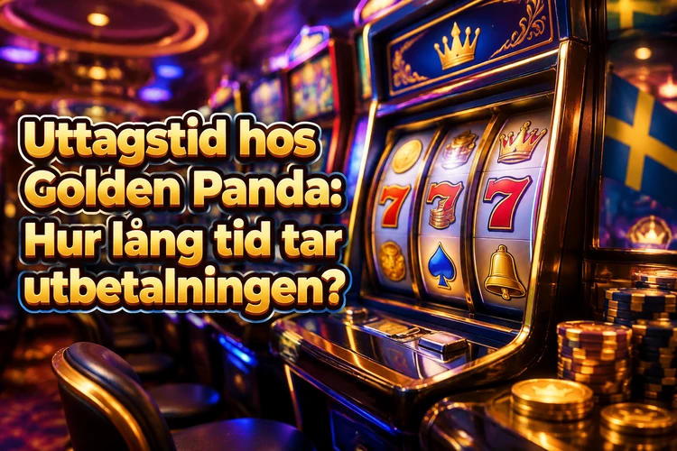 Uttagstid hos Golden Panda: Hur lång tid tar utbetalningen?